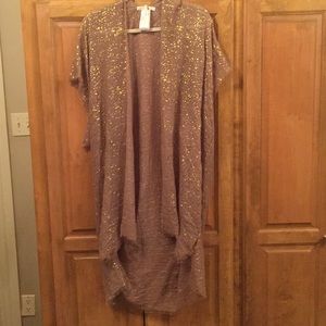 Subtle luxury (anthropologie) kimono/ wrap